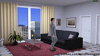 Adventures Of Willy D: horny guy fucks his sex doll on his bed ep 105