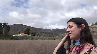 Lily Winters' Paradise Escape Ignites Hardcore Outdoor Passion