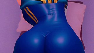 Chun Li Leaves Fortnite for Some Fun in Doggy POV
