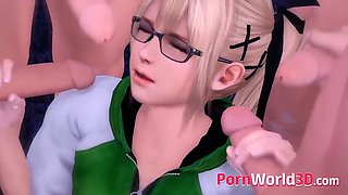 3D Animated Whores Gets a Big Cock
