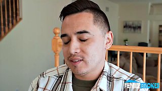 Son Fucks Dads Big-Tits Wife for Birthday