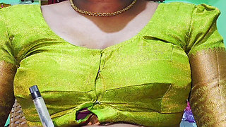 Indian Hot Wife Bedroom Came Out Mouth with Boyfriend
