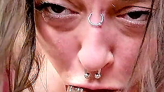 Rough Sloppy Deepthroat Until Her Throat Was Filled with Cum - Agata Is a Real Amateur Cock Worshipping Slut!