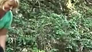 Hottest Outdoor Doggy Fuck for a Slutty Blonde Italian Cougar Big Ass