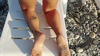 A seaside encounter, vacation in Cilento, spoken in Italian.