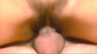Redhead banged delivers vintage big boobs passionate pleasures