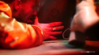 Stunning Bebe & Muriel's Massive Cock Gangbang Orgy - Double Penetration