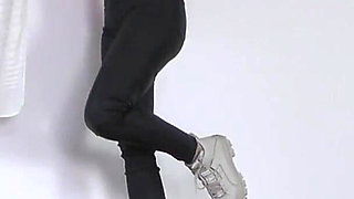 Under Amirah Adara's Platform Boots