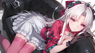Carlotta came to a sex casting for the first time. Carlotta sex casting hentai cosplay