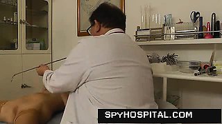 Old unlicensed doctor spying on hot females