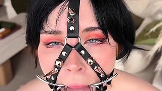 Sweetie Fox Gets Her Both Holes Plowed While Handcuffed