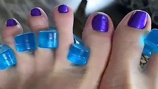 Blonde emo amateur solo masturbation