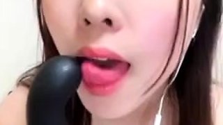 Great close up in japanese teen oral sex pov