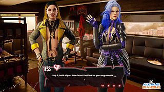 Sex, Sin & Rock'n'roll Gameplay Part 1 - Van Crash, Motel Stop & a Strange New Beginning