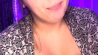Busty brunette with big boobs rides cock