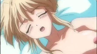 Anime teen sex orgy with busty slut spit roasted