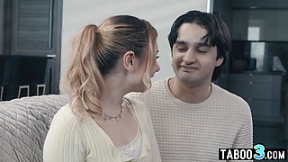 MILF biology tutor lured into threesome