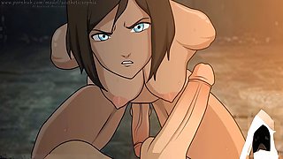 Big boobs, korra avatar, anime hentai