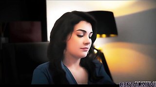 Cartoon smut with rough Ai from Hentai Movie