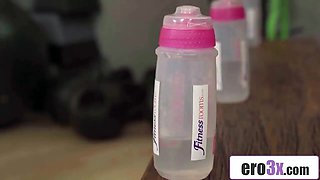 Gym Exercise Turns Into a Wild Twat and Trouser snake Buffet