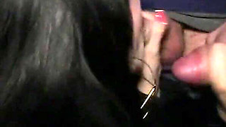 Cum Slut Cock Addict Tiffany Naylor Loves Being on Her Knees Sucking off Doggers Cocks