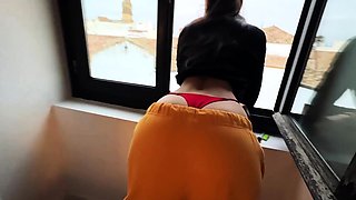 Amateur brunette czech in pov blowjob