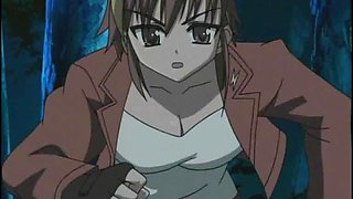 Hentai girl caught by tentacles and hard fucked monster cock