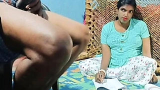 Desi Teacher Punishes Student for Bad Math, Hard Fucking and Blowjob