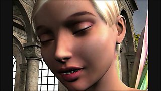 3D Animation: Fairy and Dragon