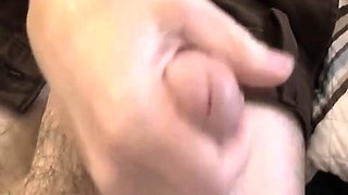Annabelle Flowers sits on her couch, smoking a cigarette! J