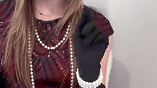 London Evans' Roaring '20s Jerk off Instruction 4K POV Temptation Awaits!