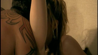 Tattooed Dude Pumps Hard and Licks Deep a Hot Babe with Pierced Pussy