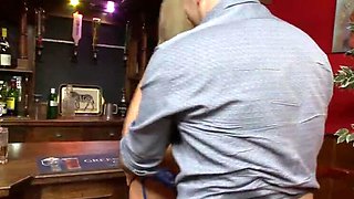 Mature blonde stepmom Alyson McKenzie, constantly on her phone, gets down with stepson - Family Fantasy