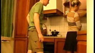 Mature 45 yo Woman Clothed Panty Fuck