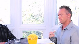 Daughter Swap - Hunk Dad Gets Back To His Bud By Fuckign