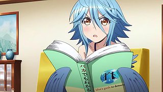 Dork collects monster harem hot babe centaur snake bird Monster Girls ep3