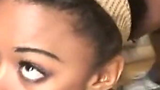 Hottest Gangbang: a Lot of Big Hard Black Dicks Fr a Slutty Ebony Whore Wet Holes