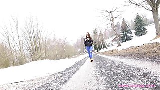 Small tits porn with perky Kira Zen from Lesbea
