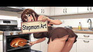 JOI Stepmom Real Kitchen Pleasure - Come with me 100% You'll cum - Dirty Talk