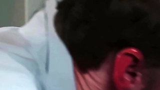 Horny Blonde with Big Tits Gets Her Trimmed Pussy Plowed and Eats Cum