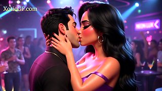 Gorgeous Babe gets Caught in a Crazy Night Club (AI Porn)