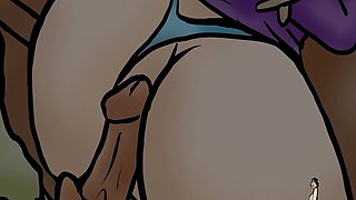 Big booty secretary lacmailed by her Arab Boss