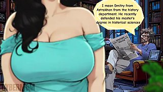 Married Housewife Cougar Got Preggie by An Swap College girl.Toon. Cuckold wifey. Cougar in douche. Comic. Visual novel