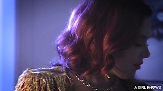 Sensual stepmom unleashes passionate halloween fire through intense desire