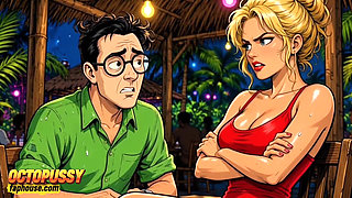 Jealous Wife Had Crazy Sex in the Jungle. Wife Publicly Sucks a Big Black Cock and Fucks