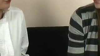 Stepmother & step-daughter pushed into having hot lesbian sex