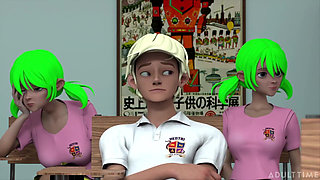 Hentai Sex College Episode 5 - Big Dick Student Impresses MILF Principal with Second Round After Creampie!