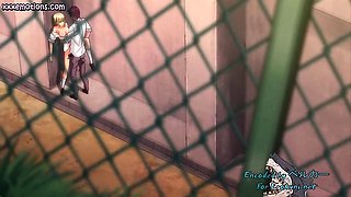 Busty animated slut getting slammed