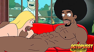 Black Plumber Fucks Married Housewife Behind Her Cuckold Husband's Back