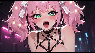 Cute Women Shaking Butt, Ai Animation